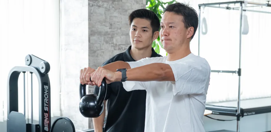 個別の体調に応じたトレーニングプラン